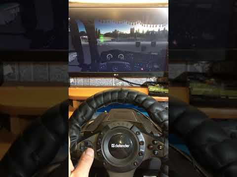 Самодельный руль на 900 + H-Shifter + Сцепление #Shorts