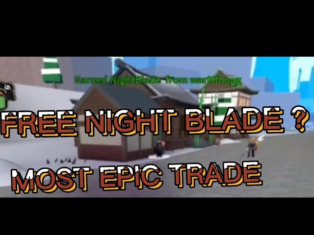 King Legacy #11 - ROBLOX - FREE NIGHT BLADE YORU NA DARK BLADE (GIVEAWAY) 