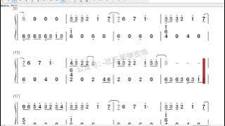 迪迦奧特曼主題曲 Take Me Higher - Kalimba Tabs