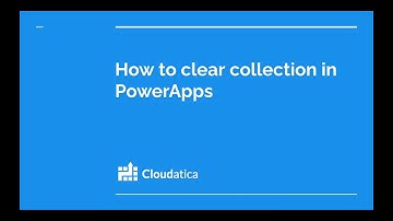 How to clear collection in PowerApps