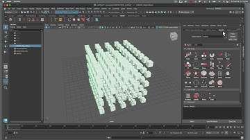 Maya MASH Random Node - 2 min Tutorial