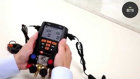 testo 549 I Digital Manifold for air Conditioning, Refrigeration Systems and Heat Pumps