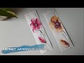 Abstract watercolor floral design-10/Bookmarks/ Watercolor painting/Abstract/Floral/diy/art/How to