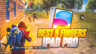 IPAD BEST 6 FINGERS CLAW SETTING FIR 2026🔥| BGMI GAMEPLY IN IPAD 🥵🔥