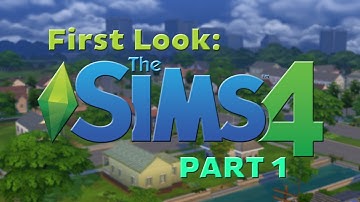 First Look Into: The Sims 4 (Part 1) Exploring Build Mode