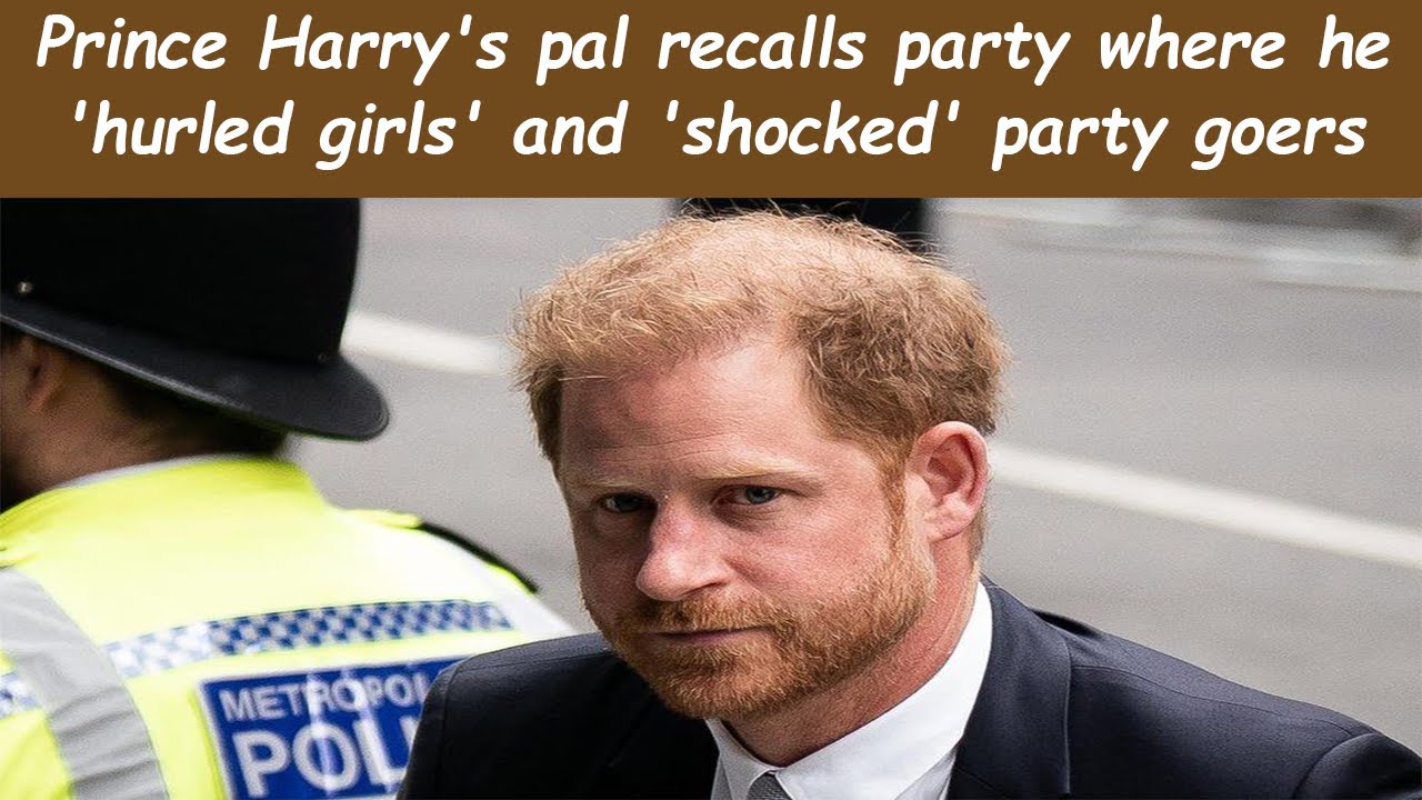Prince Harry's pal recalls party where he 'hurled girls' and 'shocked' party goers