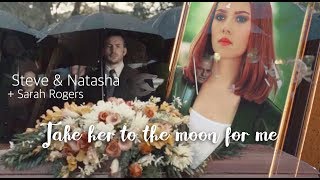 Steve & Natasha || Take her to the moon for me { + Sarah Rogers }