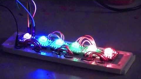 MSGEQ7 Arduino ShiftBrite Digital Color Organ