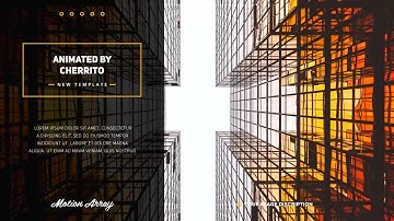 Minimal Corporate Slideshow After Effects Templates