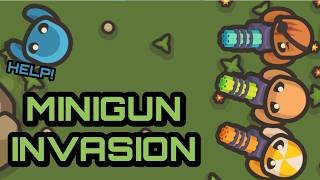Invading a Taming.io server with MINIGUNS!! screenshot 3