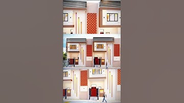 Modern House Front Elevation in Lumion #viral #3ddesign #lumion #elevation #ytshorts