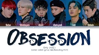 Request Exo Obsession Lyrics 엑소 Obsession 가사 Color Coded Lyrics