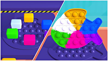 Fidget Toy Maker🦄🦋🌈 Gameplay Walkthrough Part - 01 (iOS,Android) All levels