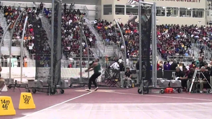 Lonnie Pugh 5th at NCAAs (21.06m)