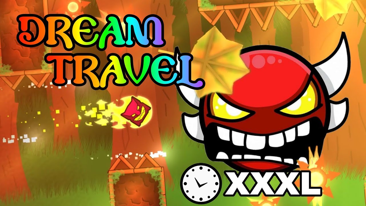 "DREAM TRAVEL" 100% by SuprianGD + more (XXXL Insane Demon) | Geometry Dash
