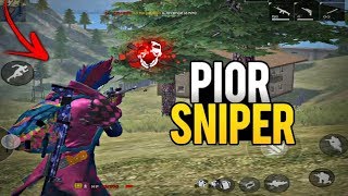 CONFIRMADO O PIOR SNIPER DO FREE FIRE