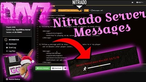 Nitrado | Dayz Server Messages