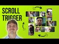 PLAY 360° VIDEO GALLERY ON SCROLL - GSAP Elementor Scrolltrigger (No plugin & Free)