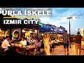 Izmir Urla İskele Walking Tour, 9 July 2022 | Turkey 4K UHD 60fps