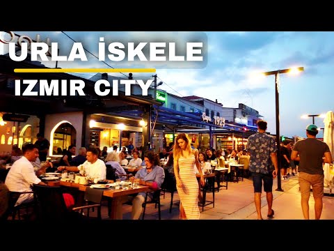 Izmir Walking Tour: Saturday Walk in URLA | Travel Turkey 2022 | 4K UHD 60fps