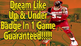 NBA 2k16 How To Get Dream Like Up and Under Badge Easy