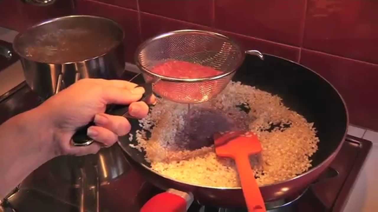 Risotto con la melagrana