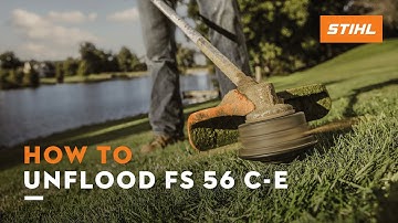 How to Unflood: FS 56 C-E | STIHL Tutorial
