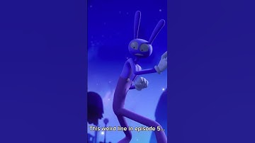 Oh? #tadc #theamazingdigitalcircus #jax #funnyshorts #theory #funnybunny #tadcjax #jaxdigitalcircus