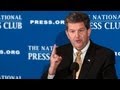 Postmaster General Patrick Donahoe speaks at National Press Club luncheon April 19, 2013