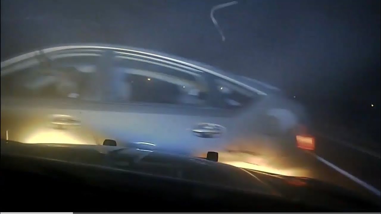 Dash cam released Arkansas State Trooper Marion Arkansas and foot chase ...