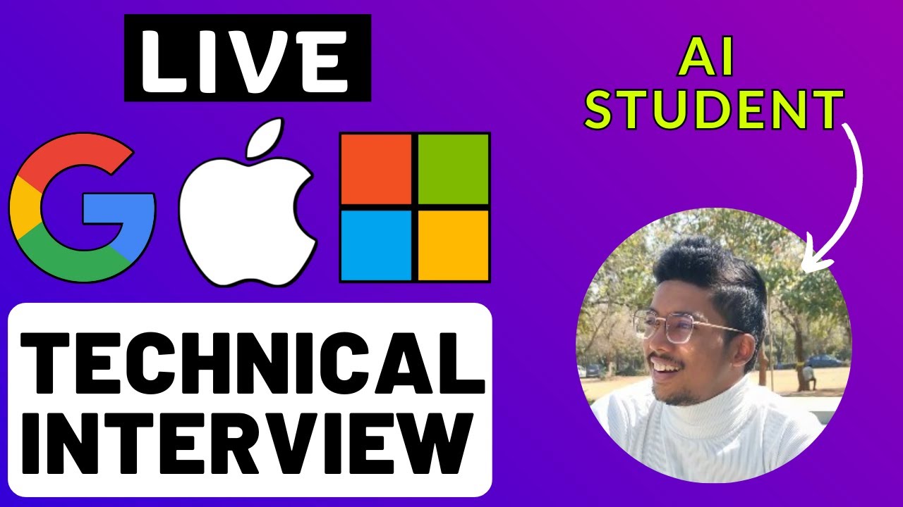 Mock Technical Interview | AI Specialist CS Student - YouTube