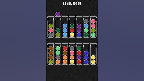 Ball Sort Puzzle Level 10235 / Water Sort Puzzle Level 10235  / all the same