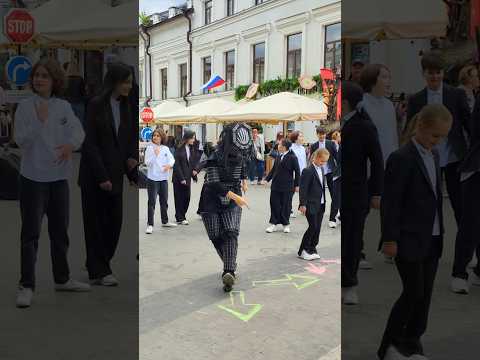 LITTLE GIRL DANCING TUZELITY TEACHING SHUFFLE