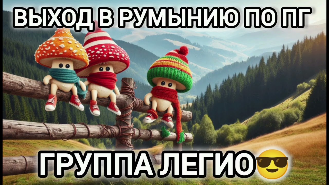Выход в Румынию по ПГ | Группа Легио в горах🍄⛰️