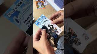 Redemption out of a Topps Signature Class Value Box!