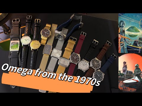 10 Gent's Omega Watch References From The 1970s - The Future is Here!