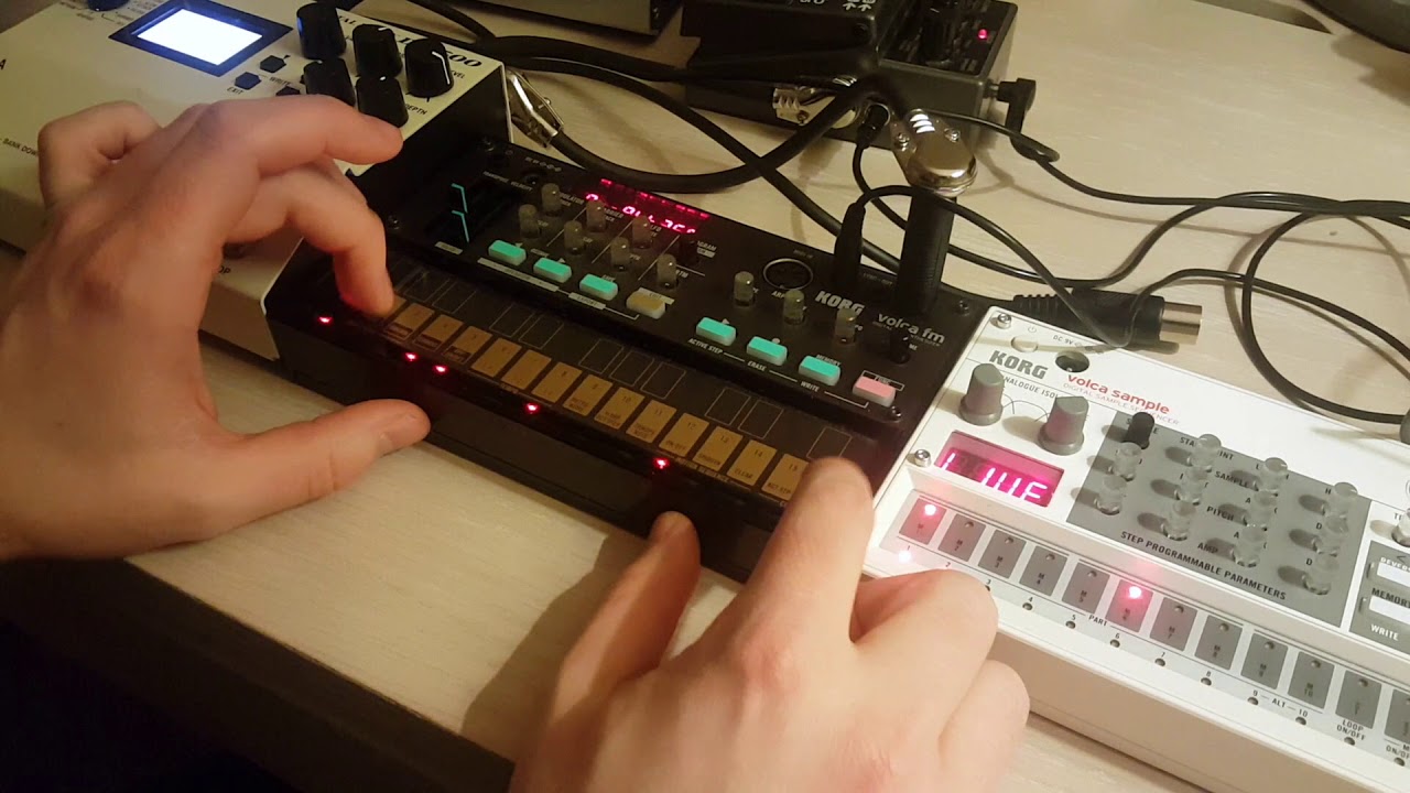 Ambient sketch with Volca Sample + Volca FM YouTube