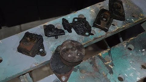 Replacing MGB Engine and Gearbox Mounts