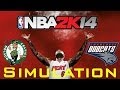 NBA 2K14 Simulation PS3 Boston Celtics Vs Charlotte Bobcats NBA 2K14 Simulation PS3 Boston Celtics Vs Charlotte Bobcats