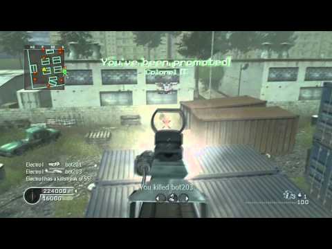 Call Of Duty 4 - 10th Prestige Hack - Gameplay (Bots)