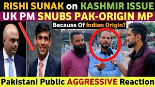 RISHI SUNAK ON KASHMIR ISSUE? | UK PM SNUBS PAK-ORIGIN MP | PAKISTANI REACTION ON INDIA | REAL TV
