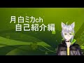 【自己紹介】皆さん初めまして!月白ミカです♪【新人Vtuber】
