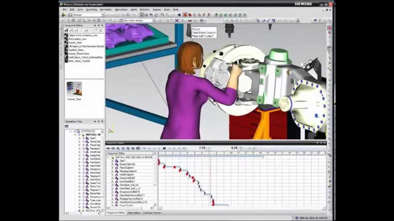 tecnomatix plant simulation software Assembly Manufacturing Solutions for the Heavy Equipment Industry