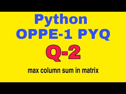 Python OPPE-1 Previous