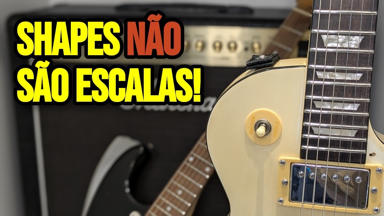 A Diferença entre SHAPE e ESCALA: Domine o Braço da Guitarra de Vez!