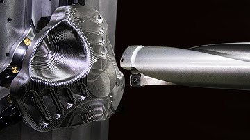 60HP MAKINO | High Level Titanium Machining | Incredible Aerospace Part