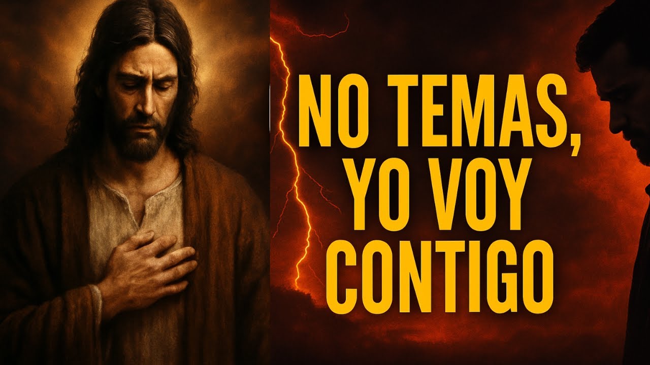 Mensaje de Dios para ti | Dios te dice hoy: No temas, Yo voy contigo en esta prueba | Salmo 37
