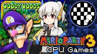 Mario Party 3 CPU Games | Woody Woods