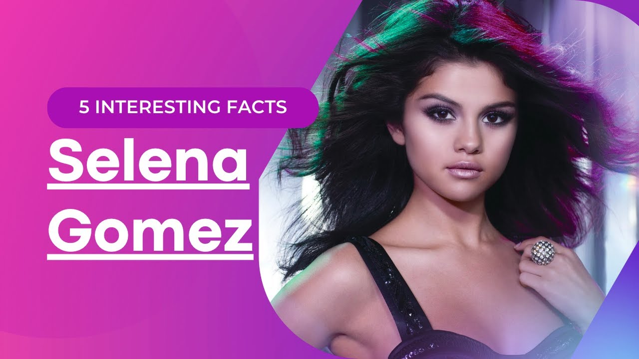 Selena Gomez - 5 facts - AI fun with facts - YouTube
