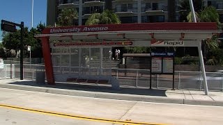 Mayor Faulconer and Dignitiaries Launch Mid-City Rapid 215 Service